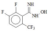 2,3-二氟-N-羥基-6-三氟甲基苯甲脒；
2,3-Difluoro-N-hydroxy-6-(trifluoromethyl)benzenecarboximidamide；
DFAO